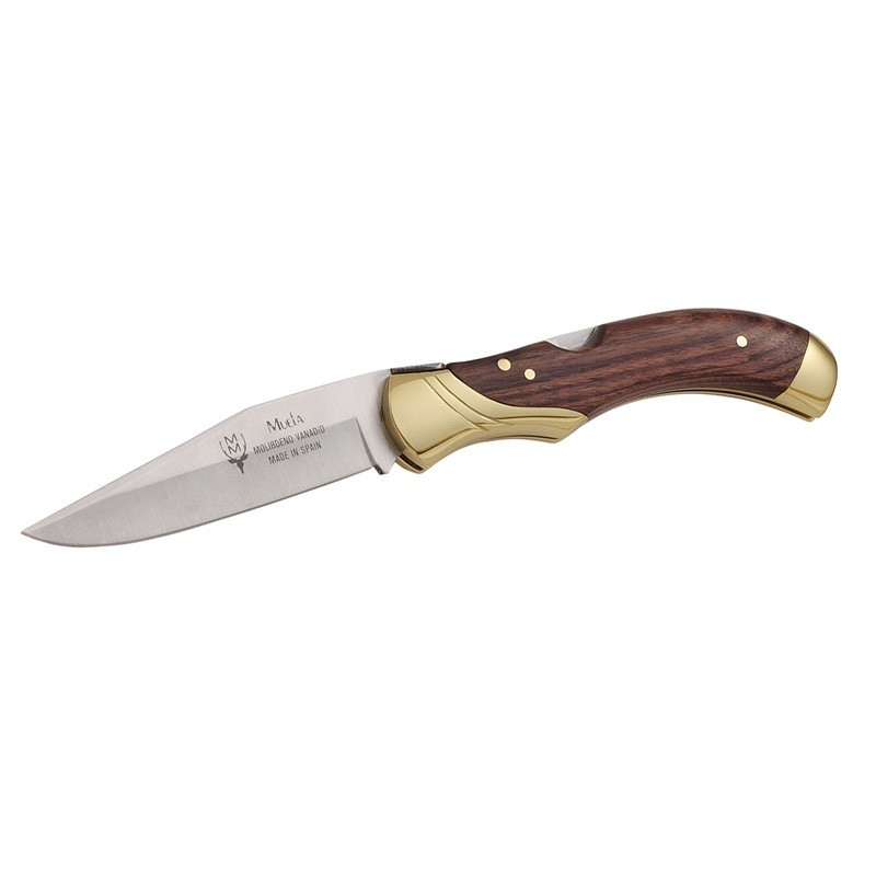 GL-10NL Field Folding Knife, Kingwood (1.4116 Steel) – 21,5 cm – Muela Spain