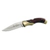 GL-10R Field Folding Knife, Pressed Coral Wood (1.4116 Steel) – 21,5 cm – Muela Spain