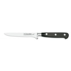 Forgé Boning Knife (13 cm / 5.1 in), POM Handle – Forged Stainless Steel – 3Claveles Spain – Front View