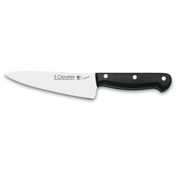 Cuchillo Cocinero Uniblock (15cm), POM-Estampado (acero inoxidable) - 3Claveles España - Frontal