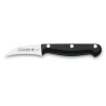 Uniblock Paring Knife (6 cm / 2.36 in), POM Handle – Stamped Stainless Steel – 3Claveles Spain – Front View