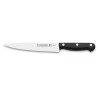Uniblock Filleting Knife (17 cm / 6.69 in), POM Handle – Stamped Stainless Steel – 3Claveles Spain – Front View