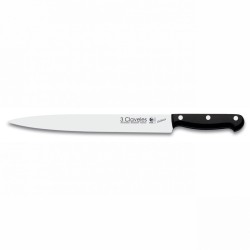 Cuchillo Trinchar Uniblock (25cm), POM-Estampado (acero inoxidable) - 3Claveles España - Frontal