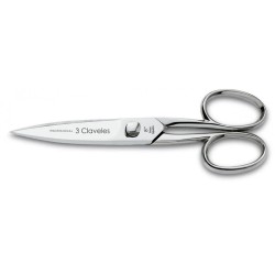 Tijera Cocina Master (20cm), (acero inoxidable) - 3Claveles España - Frontal