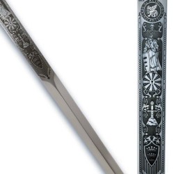 Excalibur sword, gold (stainless steel) Marto Toledo - blade