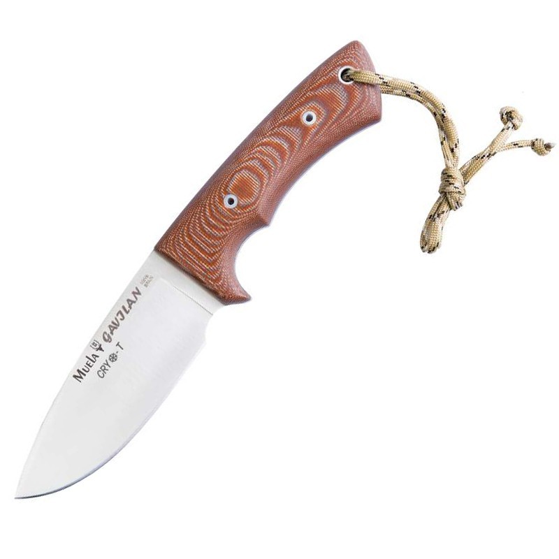 Cuchillo GAVILAN-C (25.5cm), Micarta (Molibdeno Vanadio) - Muela España - Frontal