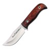 Cuchillo MUSTANG 8R (17cm), Madera prensada Coral (Mo-V (1.4116) – Molibdeno Vanadio) - Muela España - Frontal