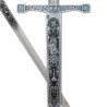 Espada Excalibur con grabado al ácido, plata (acero inoxidable) Marto Toledo - hoja
