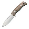 TUAREG 10G Knife (8.27 in), Micarta Handle (Sandvik 14C-28N Steel) – Muela Spain – Front View