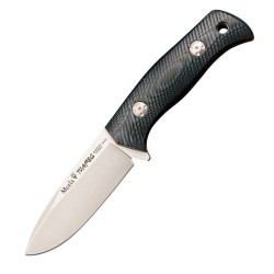 Cuchillo TUAREM 10M (21cm), Micarta (acero Sandvik 14C-28N) - Muela España - Frontal