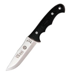 Cuchillo VIKING J 11M (23cm), Micarta (acero X50CrMoV15) - Muela España - Frontal