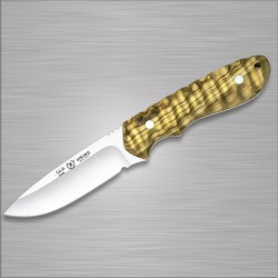 Cuchillo VIKING (22cm), Madera Olivo (Mo-V (1.4116) – Molibdeno Vanadio) - Nieto España - Frontal