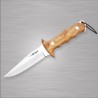 APACHE Knife (9.45 in), Olive Wood Handle (Mo-V (1.4116) -Molybdenum Vanadium) – Nieto Spain - Front View