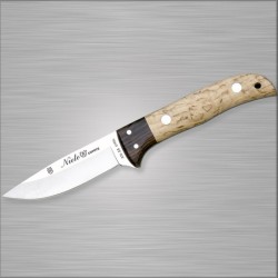 Cuchillo COYOTE (18cm), Madera Abedul y virola Palo Violeta (Mo-V (1.4116) - Nieto España - Frontal