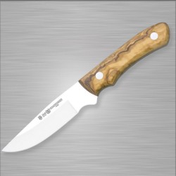 Cuchillo ROADRUNNER (21cm), Madera Olivo (Mo-V (1.4116) – Molibdeno Vanadio) - Nieto España - Frontal