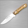 Cuchillo ROADRUNNER (21cm), Madera Olivo (Mo-V (1.4116) – Molibdeno Vanadio) - Nieto España - Frontal