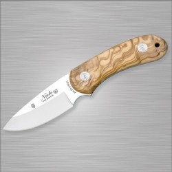 Cuchillo MAX HUNTER (18cm), Madera Olivo (Mo-V (1.4116) – Molibdeno Vanadio) - Nieto España - Frontal
