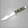 CAZADOR Knife (8.27 in), ABS Handle and Zamak bolster (AN-58 steel) – Nieto Spain - Front View