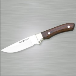 Cuchillo CHEYENNE (21cm), Stamina y virola Alpaca (acero AN-58) - Nieto España - Frontal