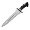 URSUS-25S Knife (15.75 in), Inox and Deer Stag Horn Handle (Molybdenum Vanadium) – Muela Spain – Front View