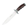 Cuchillo SARRIO 19R (32 cm), Zamak y Madera Prensada Coral (acero X50CrMoV15) - Muela España - Frontal