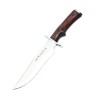 Cuchillo HUNTER 17R (28,5 cm), Inox y Madera Palo Rosa (acero Molibdeno-Vanadio 1.4116) - Muela España - Frontal