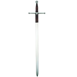 Espada Braveheart, William Wallace, plata (acero inoxidable) Marto Toledo - completa