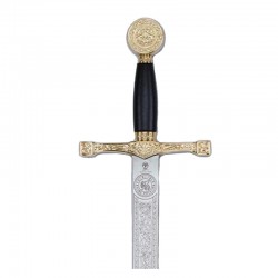 Espada Cadete Excálibur-Oro-Marto_Toledo
