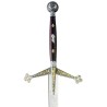 Claymore Sword, silver (stainless steel) Marto Toledo - hilt detail