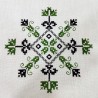 Embroidered Placemat-crests-green-lagartera-toledo_embroidery