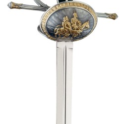 Don Quijote Sword, silver (stainless steel) Marto Toledo - blade