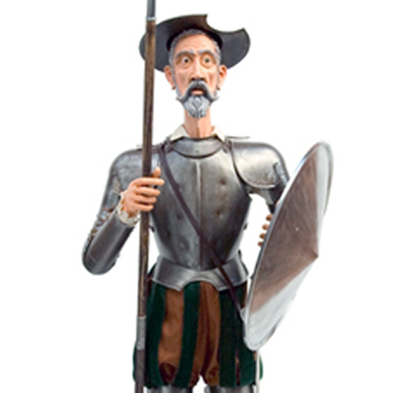 Full-Size Don Quixote Armor (Steel) by Marto Toledo – Lance and Shield
