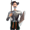 Armadura Don Quijote, tamaño natural (acero) Marto Toledo - Lanza y escudo