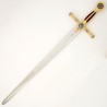 Masonic Sword, gold (stainless steel) Marto Toledo - complete