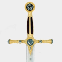 Masonic Sword, gold (stainless steel) Marto Toledo - blade