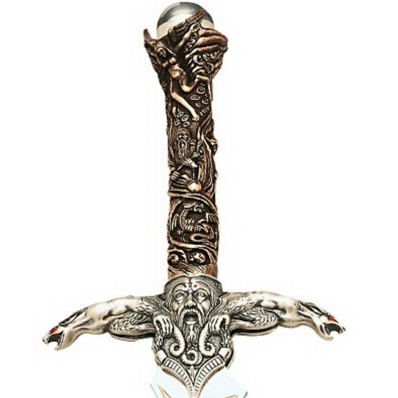 Merlin’s Sword, silver (stainless steel) Marto Toledo - hilt detail
