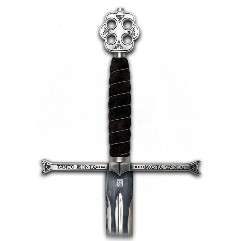 Reyes Católicos sword silver (stainless steel) Marto Toledo - hilt detail
