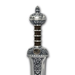 Espada Romana, plata (acero inoxidable) Marto Toledo - empuñadura