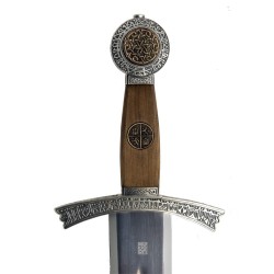 Sancho IV Sword, silver (stainless steel) Marto Toledo - hilt detail