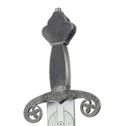 Espada San Fernando, plata (acero inoxidable) Marto Toledo - empuñadura