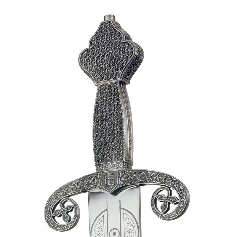 San Fernando Sword, silver (stainless steel) Marto Toledo - hilt detail