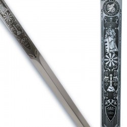 Espada Excálibur-Oro-Grabado Profundo-Marto_Toledo