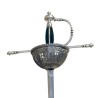 Espada Tizona Española Calada, plata (acero inoxidable) Marto Toledo - empuñadura