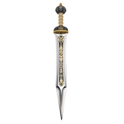 Julius Caesar Sword – Limited Edition, gold and silver (stainless steel) Marto Toledo - complete