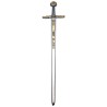Charlemagne Sword – Limited Edition, gold and silver (stainless steel) Marto Toledo - complete