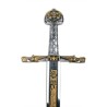 Charlemagne Sword – Limited Edition, gold and silver (stainless steel) Marto Toledo - hilt detail