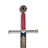 Espada Reyes Católicos (Edición Limitada), oro y plata (acero inoxidable) Marto Toledo - empuñadura