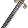 Espada Alfonso X (Edición Limitada), oro y plata (acero inoxidable) Marto Toledo - hoja