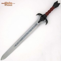 Conan Father Sword, silver (stainless steel) Marto Toledo - complete