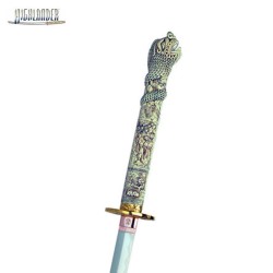 Connor MacLeod Katana, Highlander (stainless steel) Marto Toledo - hilt detail